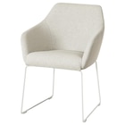 Stuhl Metall weiß/Gunnared beige Metall weiß/Gunnared beige von TOSSBERG im aktuellen IKEA Prospekt