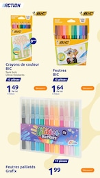 Offre Bic dans le catalogue Action du moment à la page 60