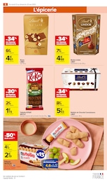 Prix et réduction Ballotin De Chocolats dans le prospectus Carrefour Market en cours Offre Ballotin De Chocolats dans le catalogue Carrefour Market du moment à la page 8