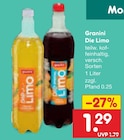 Die Limo im Angebot bei Netto Marken-Discount in Lingen Die Limo Angebote von Granini bei Netto Marken-Discount Lingen für 1,29 €