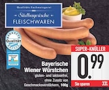 E center Hunderdorf - Bayerische Wiener Würstchen Angebot im Prospekt Bayerische Wiener Würstchen bei E center im Hunderdorf Prospekt für 0,99 €