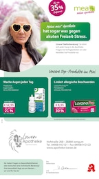 mea - meine apotheke Prospekt für Jemgum: "Unsere Mai-Angebote", 4 Seiten, 01.05.2026 - 31.05.2026