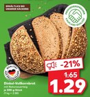 Dinkel-Vollkornbrot Angebote von Qualität aus Deutschland bei Kaufland Bottrop für 1,29 €