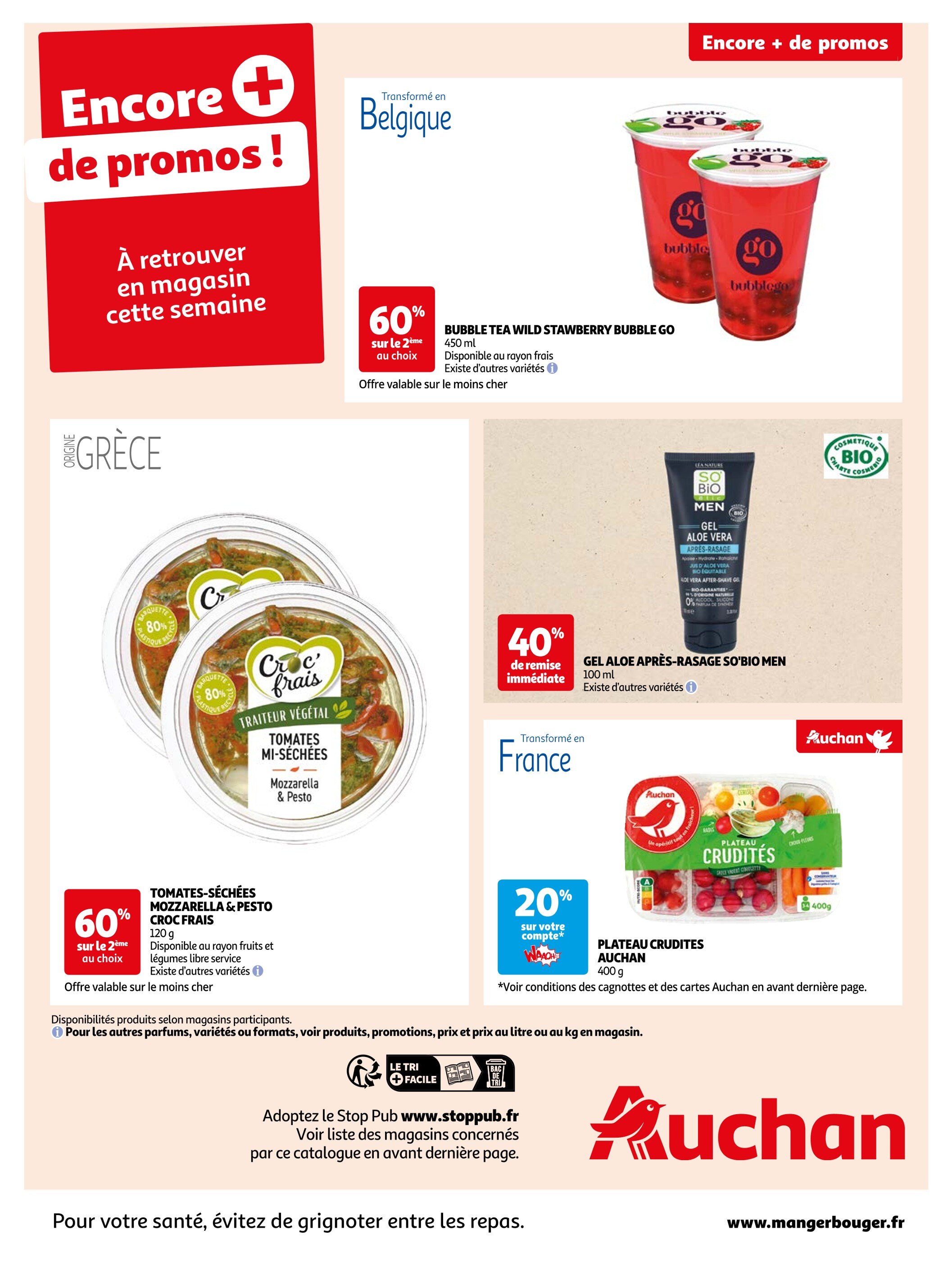 Crocs Auchan Promos et prix dans le catalogue de la semaine