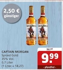 Spiced Gold Angebote von CAPTAIN MORGAN bei Getränke Quelle WVG Magdeburg für 9,99 €