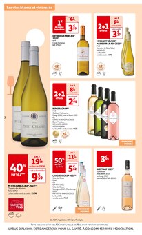 Prospectus Auchan Supermarché à Amiens, "La foire aux vins", 4 pages de promos valables du 09/04/2024 au 21/04/2024