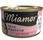 Feine Pastete Katzennassfutter Angebote von Miamor bei toom Baumarkt Bochum für 0,99 €