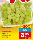 Aktuelle Weintrauben Angebote bei Netto Marken-Discount in Nürnberg Aktuelles Trauben hell Angebot bei Netto Marken-Discount in Nürnberg ab 3,99 €