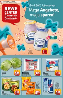 Chips im REWE Prospekt "Dein Markt" mit 44 Seiten (Darmstadt)