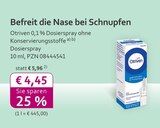 Aktuelles Otriven Angebot bei mea - meine apotheke in Ingolstadt ab 4,45 €