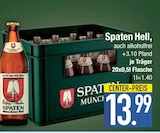 Spaten Hell im Angebot bei EDEKA in Augsburg Spaten Hell Angebote von Spaten bei EDEKA Augsburg für 13,99 €