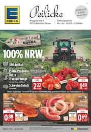 EDEKA Prospekt: "Aktuelle Angebote", 24 Seiten, 11.08.2025 - 16.08.2025