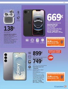 Promo Apple dans le catalogue E.Leclerc du moment à la page 11