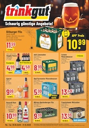 Trinkgut Getränkemärkte Prospekt der aktuellen Woche mit 10 Seiten, gültig von 26.10.2026 bis 31.10.2026, in Kalefeld und Umgebung Aktueller Trinkgut Getränkemärkte Prospekt in Kalefeld und Umgebung, "Aktuelle Angebote" mit 10 Seiten, 26.10.2026 - 31.10.2026
