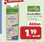 Frische Vollmilch Angebote von Jeden Tag BIO bei combi Emden für 1,19 €