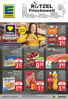 EDEKA Prospekt der Woche "Aktuelle Angebote" Seite 1, 10.06.2025 bis 14.06.2025 für Remscheid Aktueller EDEKA Prospekt "Aktuelle Angebote" Seite 1 von 24 Seiten für Remscheid