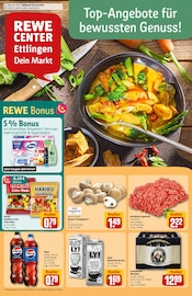 Aktueller REWE Prospekt mit Hackfleisch, "Dein Markt", Seite 1