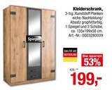 Kleiderschrank für 199,00 € bei Opti-Wohnwelt im Angebot Kleiderschrank im aktuellen Opti-Wohnwelt Prospekt
