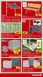 Terrassenplatten Angebot im aktuellen toom Baumarkt Prospekt auf Seite 11