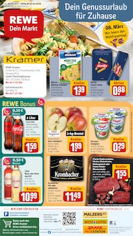 Getränke im REWE Prospekt "Dein Markt" mit 35 Seiten (Recklinghausen)