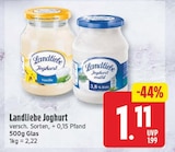 Joghurt von Landliebe für 1,11 € bei EDEKA im Angebot Joghurt von Landliebe im aktuellen EDEKA Prospekt