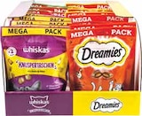 Katzensnack Mega Pack im Angebot bei Netto Marken-Discount in Münster Katzensnack Mega Pack Angebote von Whiskas & Dreamies bei Netto Marken-Discount Münster für 44,99 €