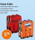 Coca-Cola oder Fanta oder Mezzo Mix oder Sprite Angebote bei Trink und Spare Essen für 5,79 €