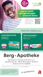 mea - meine apotheke Prospekt: "Unsere Juni-Angebote", 4 Seiten, 01.06.2026 - 30.06.2026