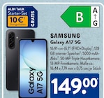 Galaxy A17 5G von Samsung im aktuellen ALDI SÜD Prospekt für 149,00 €