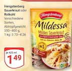 Mildessa Sauerkraut Angebote von Hengstenberg bei GLOBUS Bad Homburg für 1,49 €