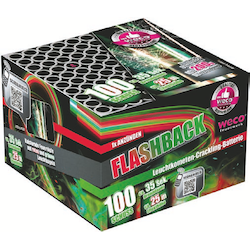 Leuchtkometen-Crackling-Batterie Flashback