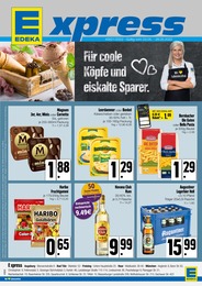 EDEKA Prospekt für München mit 4 Seiten EDEKA Prospekt für München: "Für coole Köpfe und eiskalte Sparer.", 4 Seiten, 23.05.2022 - 28.05.2022