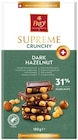 Supreme Schokolade Crunchy Nut im REWE Prospekt Supreme Schokolade Crunchy Nut von Frey im aktuellen REWE Prospekt für 2,29 €