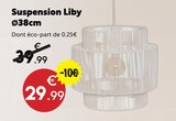 Suspension Liby à 29,99 € dans le catalogue Maxi Bazar