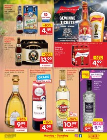 Wodka im Netto Marken-Discount Prospekt "Aktuelle Angebote" mit 68 Seiten (Bremen)