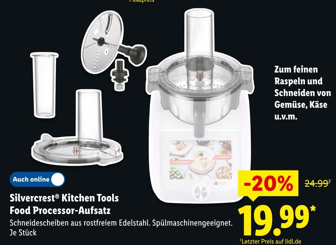 Kitchen Tools Food Processor-Aufsatz