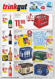 Getränkemarkt Prospekt von Trinkgut Willich Trinkgut Prospekt: "Aktuelle Angebote", 6 Seiten, 19.05.2025 - 24.05.2025