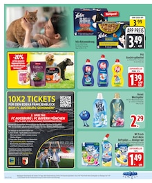 Katzenfutter im aktuellen EDEKA Prospekt (Augsburg) Katzenfutter im EDEKA Prospekt "Wir lieben Lebensmittel." mit 32 Seiten (Augsburg)