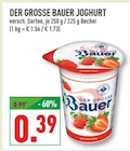 DER GROSSE BAUER JOGHURT bei Marktkauf im Münster Prospekt für 0,39 €