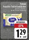 Feuchte Toilettentücher bei EDEKA im Bad Honnef Prospekt für 1,29 €