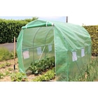 Serre de jardin tunnel 6m² Sevilla - CARREFOUR dans le catalogue Carrefour