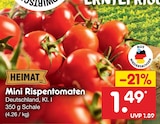 Aktuelles Mini Rispentomaten Angebot bei Netto Marken-Discount in Oldenburg ab 1,49 €
