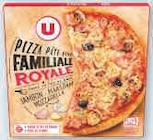 Pizza familiale cuite au feu de bois surgelée - U - Hyper U à Périgueux Pizza familiale cuite au feu de bois surgelée - U en promo chez Hyper U Périgueux à 2,96 €