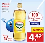 Keimöl von Mazola für 4,49 € bei Netto Marken-Discount im Angebot Keimöl von Mazola im aktuellen Netto Marken-Discount Prospekt