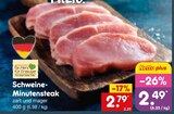 Aktuelles Schweine-Minutensteak Angebot bei Netto Marken-Discount in Leipzig ab 2,49 €