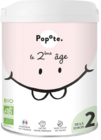Lait infantile 2ème âge - 800 g - POPOTE en promo chez NaturéO Lait infantile 2ème âge - 800 g - POPOTE dans le catalogue NaturéO