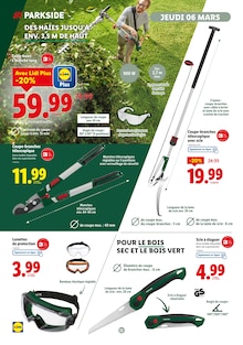 Promo Coupe-Branches dans le catalogue Lidl du moment à la page 12