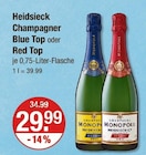 Aktuelles Champagner Blue Top oder Red Top Angebot bei V-Markt in Regensburg ab 29,99 €