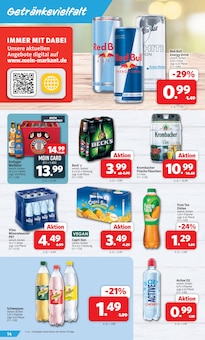 Red Bull im Markant Nordwest Prospekt "DER MARKT FÜR GUTES ESSEN UND TRINKEN" mit 16 Seiten (Emden)