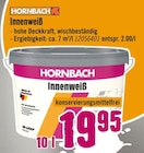 Streichen im Hornbach Prospekt Innenweiß von Hornbach im aktuellen Hornbach Prospekt für 19,95 €